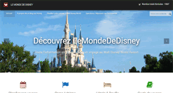 Desktop Screenshot of lemondededisney.com